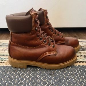Red Wing Shoes Mid Top Oxford Work Boots